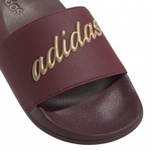 adidas Badeschuhe Adilette Shower - adidas Schriftzug - burgunderrot Damen - 1 Paar